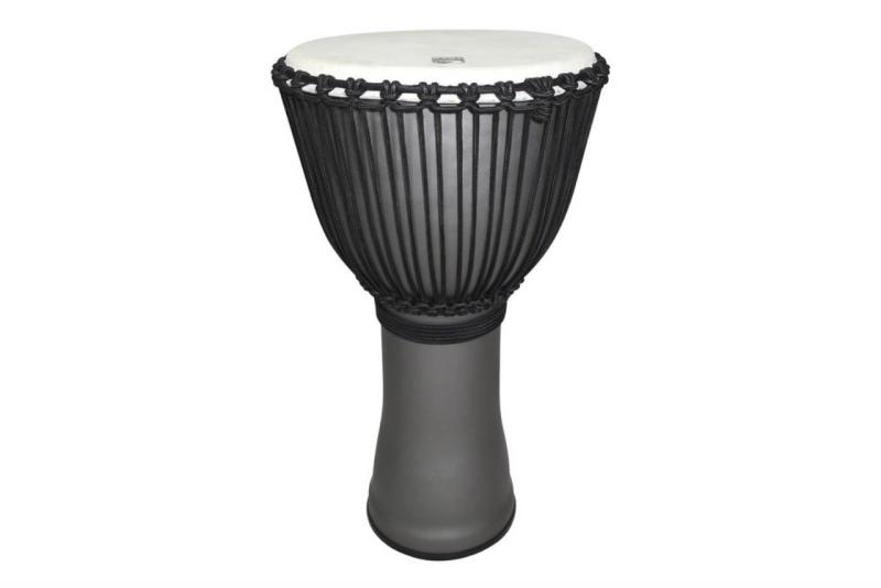 Toca Djembe Freestyle Rope Tuned Matte Grey Skies, SFDJ-14GS