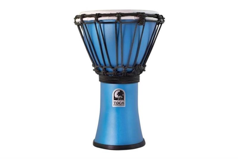 Toca Djembe Freestyle Colorsound Matte TFCDJ-7MTGS, Grey Skies