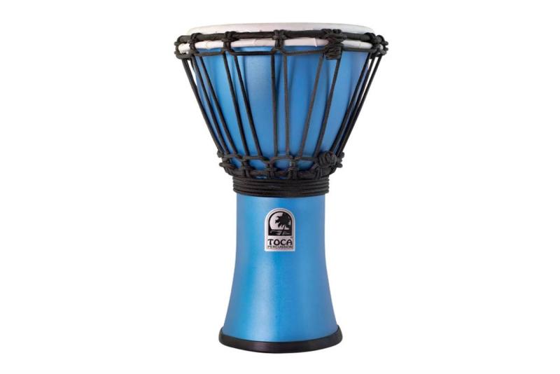 Toca Djembe Freestyle Colorsound Matte TFCDJ-7MTOB, OCEAN BLUE
