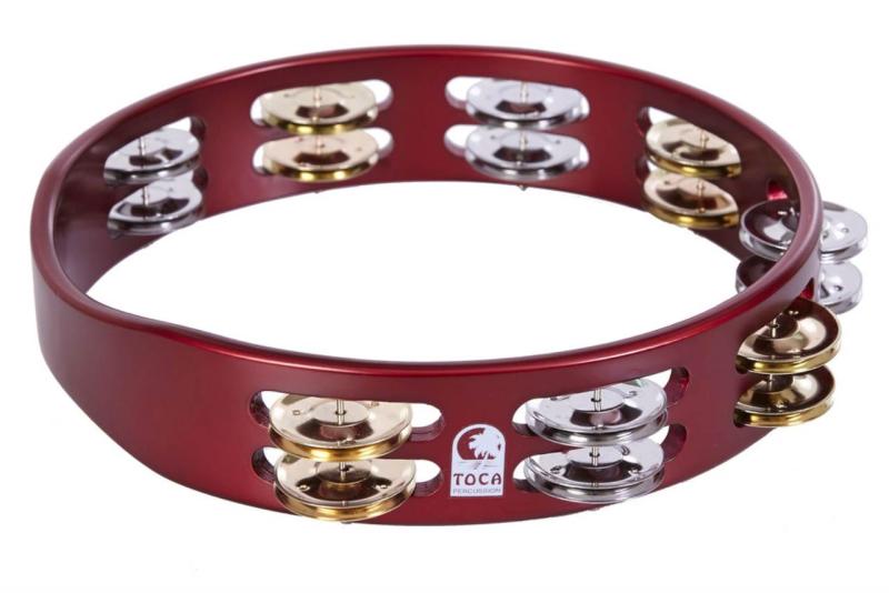 Toca Tambourine Colorsound matte racing red, TCT10-RR