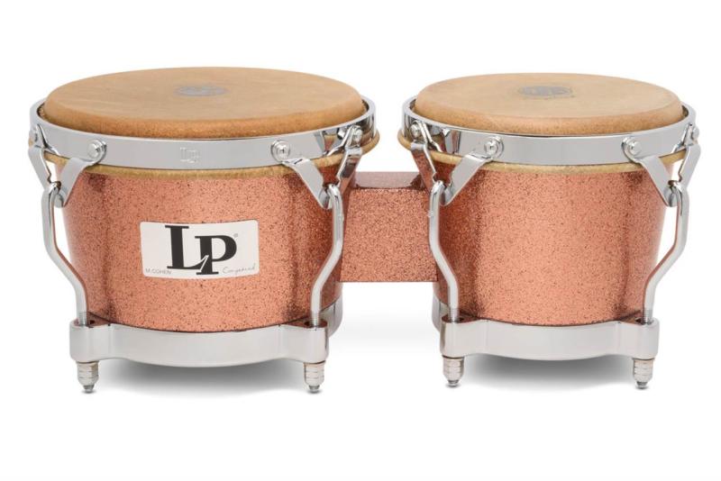 Latin Percussion Bongo Martin Cohen Ltd. Champagne Sparkle, LP200F-MC