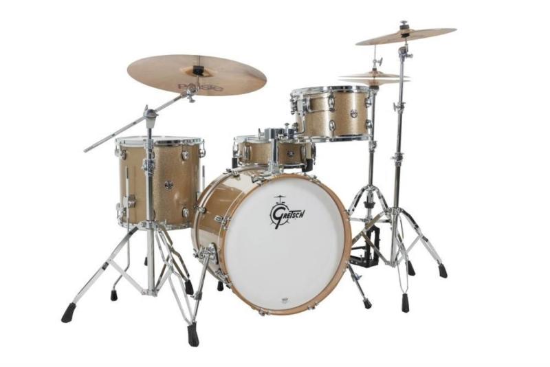 Gretsch shell set Catalina Club Blue Satin Flame, CC2-J404-BSF