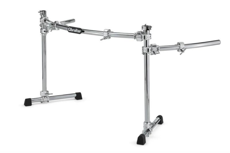 Gibraltar Rack System Chrome Series II Curved Drumrack with Wings GDR125C-CHR