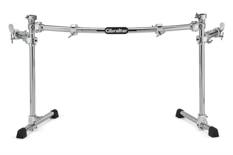 Gibraltar Rack System Chrome Series II Curved Drumrack with Wings GDR125C-CHR