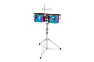 Latin Percussion Timbales Tony Succar Rainbow Signature 9 1/4'' & 10 1/4'', LP272-TS