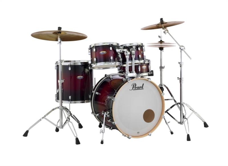 Pearl Decade Maple 16x16 Floor Tom Gloss Deep Red Burst