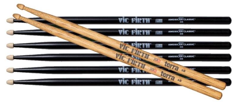 Vic Firth 5BB+5BT - Value Pack