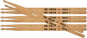 Vic Firth Terra 5B - 4-pack trumstockar