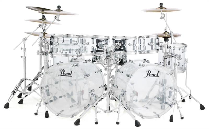 Pearl Crystal Beat 18x16 Floor Tom Ultra Clear