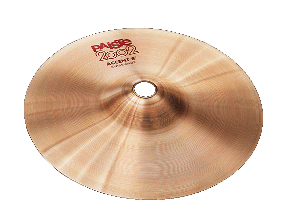 6" 2002 Accent Cymbal, Paiste
