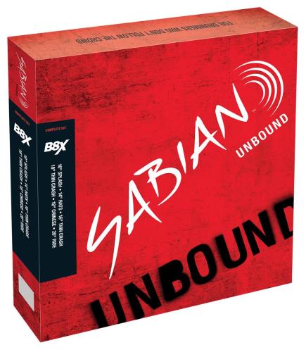 SABIAN B8X First Pack w/14'' Hats, 16'' Crash