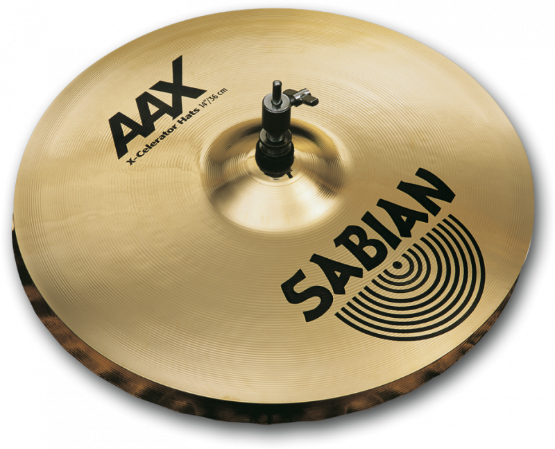 14" HHX X-Celerator Hi-Hats Brilliant Finish, Sabian