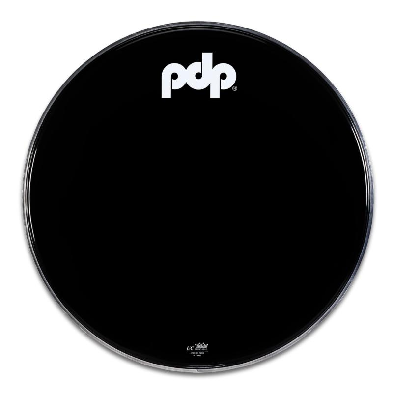 PDP Black Smooth Logo Head, 22"