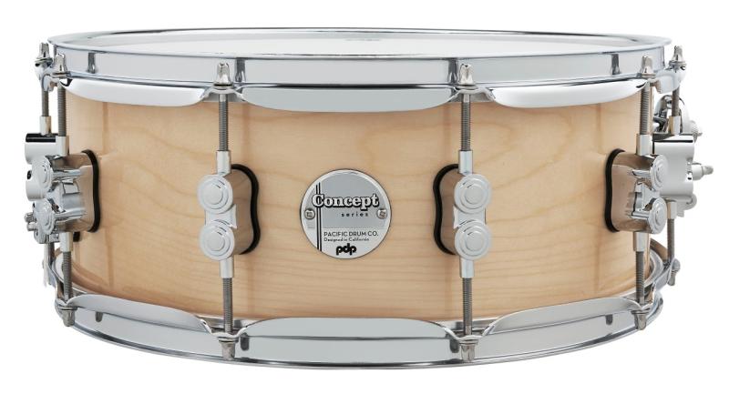 PDP Concept Maple Snare, 5.5x14'' - Natural Lacquer