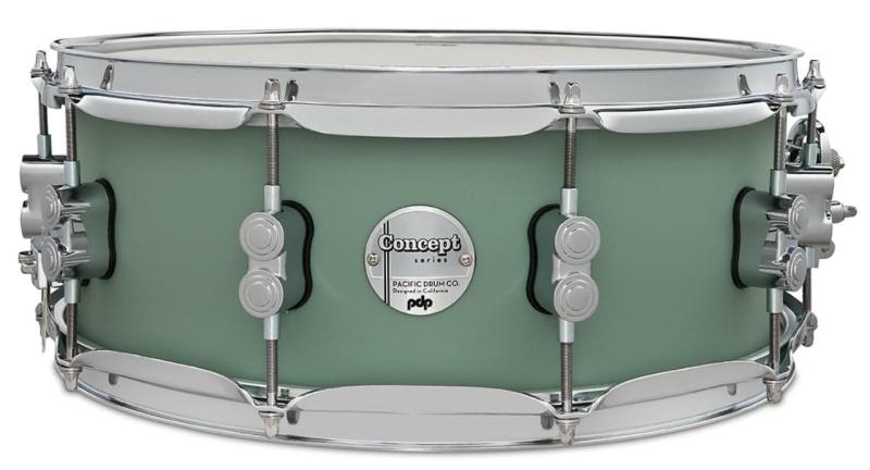 PDP Concept Maple Snare, 5.5x14'' - Satin Seafoam Finish Ply