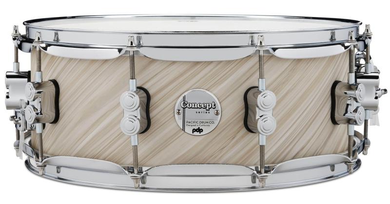 PDP Concept Maple Snare, 5.5x14'' - Twisted Ivory Finish Ply