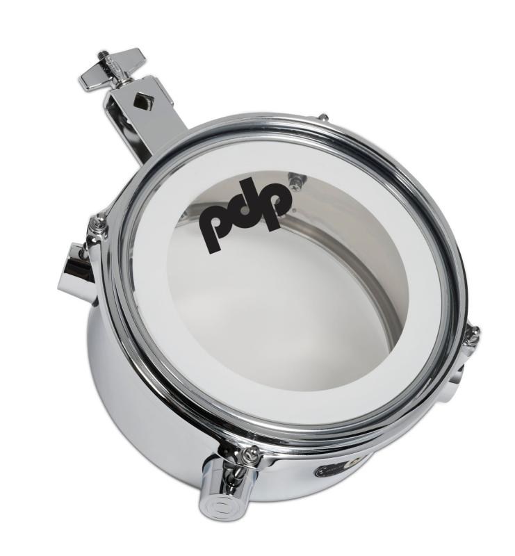 PDP Mini Timbale, Chrome Over Steel - 8 inch