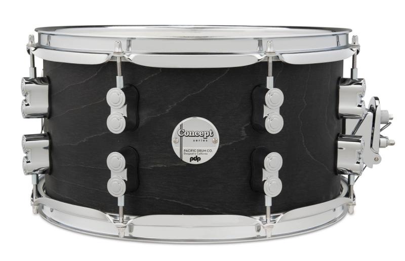 PDP Concept Black Wax Snare, 7x13'' - 7x13