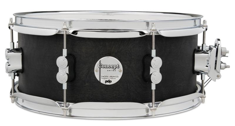 PDP Concept Black Wax Snare, 5.5x13'' - 5.5x13