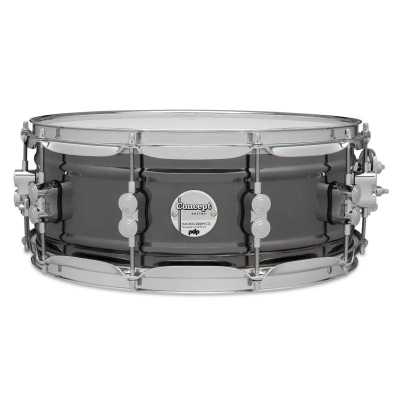 PDP Blk Nickel Over Steel Snare, 5.5x14'' - 5.5x14