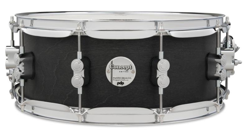 PDP Concept Black Wax Snare, 5.5x14'' - 5.5x14