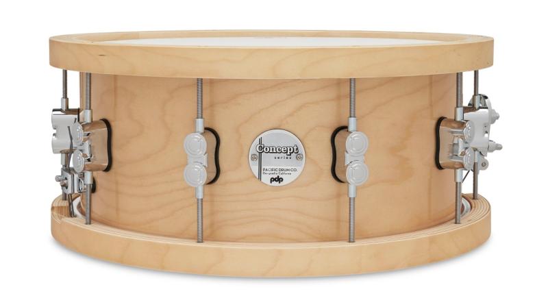 PDP Concept 20-Ply Maple Snare, 6.5x14''