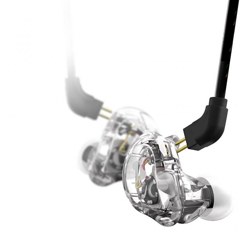 Stagg sound-isolating earphones, transparent SPM-235