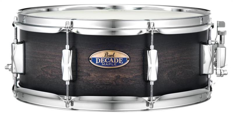 Pearl Decade Maple 14x5.5 Snare Drum Satin Brown Burst