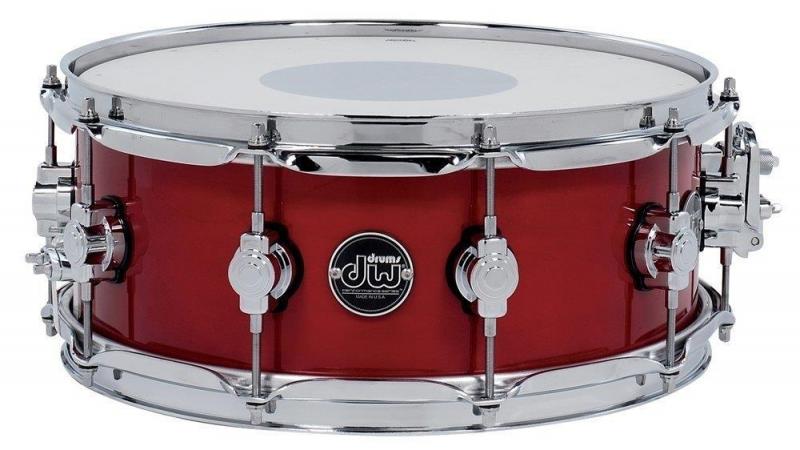 Drum Workshop Snare Drum Performance Lacquer Cherry Stain