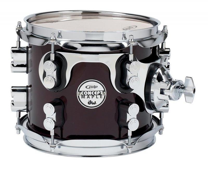 PDP by DW Tom Tom Concept Maple Satin Charcoal Burst