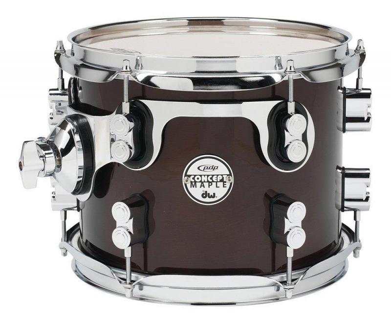 PDP by DW Tom Tom Concept Maple Ebony Stain