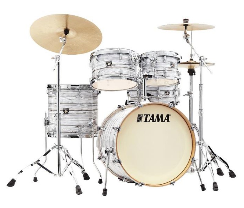 Tama Superstar Classic klädda lönnstommar - Ice Ash Wrap