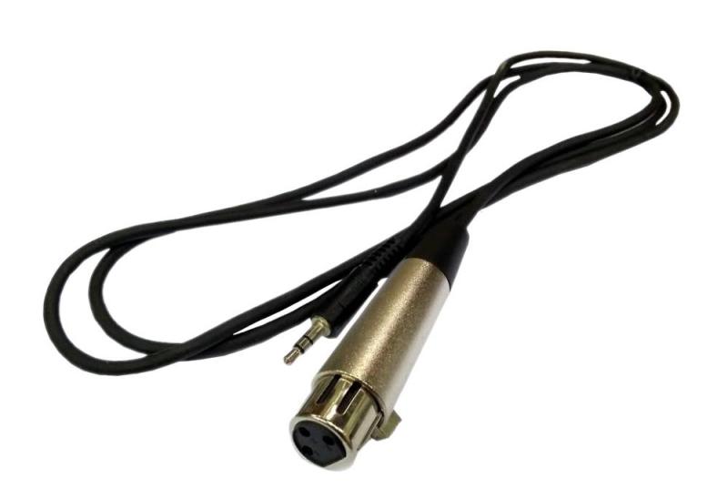 AMP MFS-105 - Kabel med XLR-hona till 3,5mm Stereotelekabel