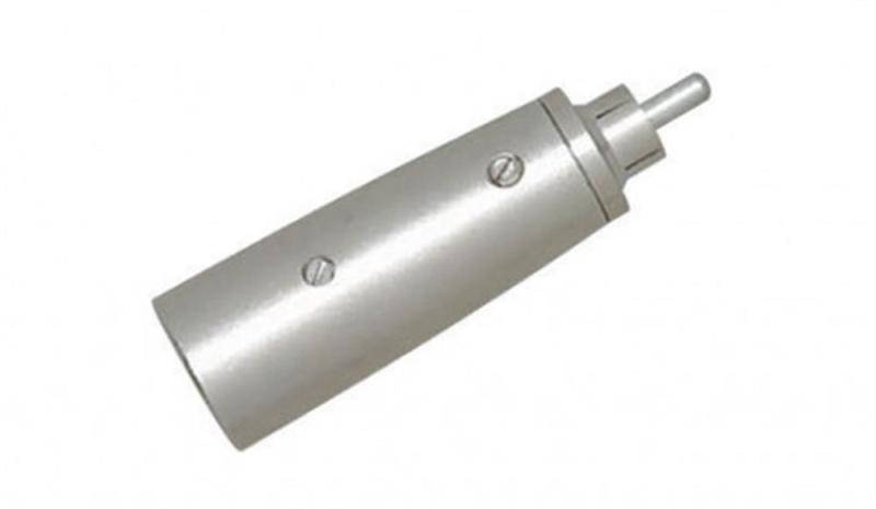 AMP D08 - Adapter XLR-hane - RCA-hane