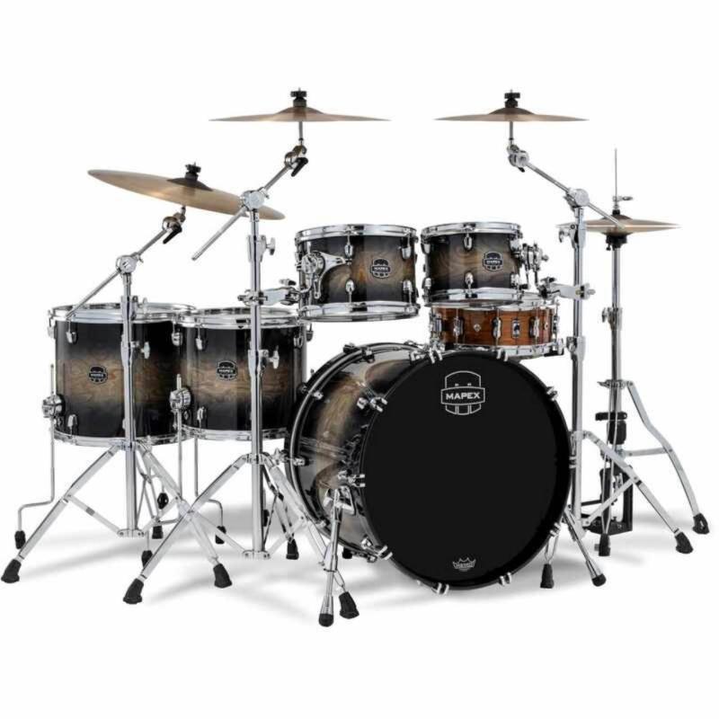 Mapex Saturn VI Series SR628XUZXG - Black Ink Burst