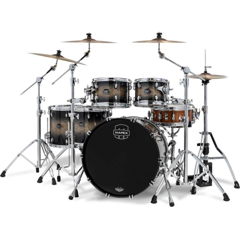 Mapex Saturn VI Series SR628XUZXG - Black Ink Burst