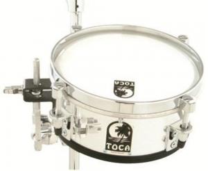 Toca Drumset Add-Ons Acrylic Mini Timbales Smoke, T-408AS