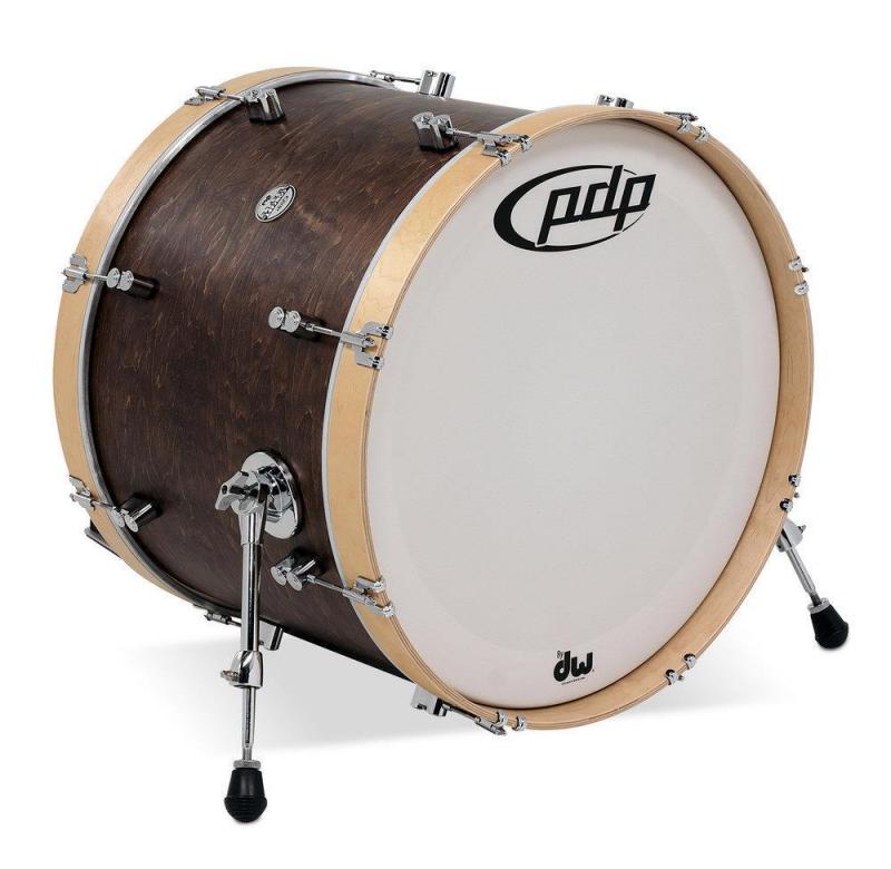 PDP by DW 22 x 16" Bass Drum Concept Classic Ebony