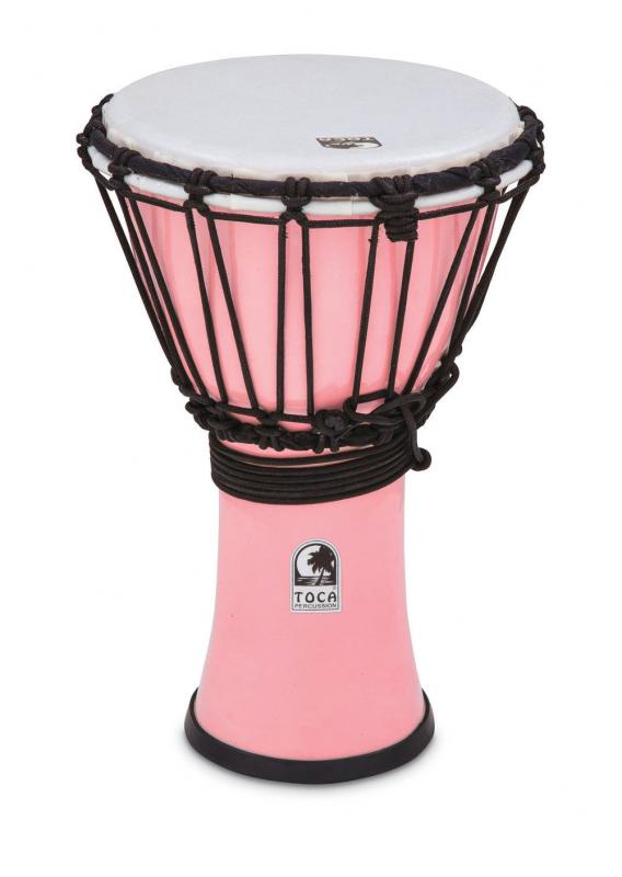 Djembe Freestyle Colorsound Pastel Pastel Pink, Toca TFCDJ-7PK