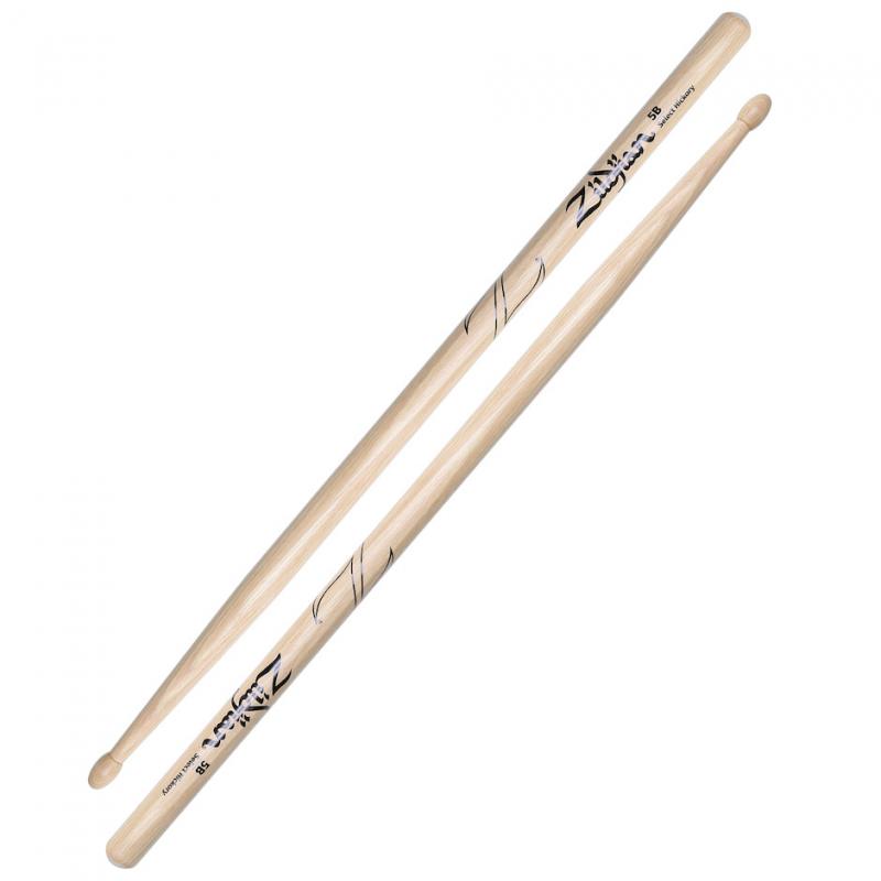 Zildjian 5B Hickory Drumsticks Wood Tip