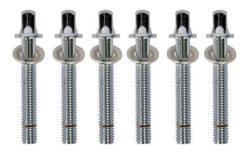 Latin Percussion Tension rods Timbale - Aspire LPA256 Chrome , 6 pieces, LPA2541