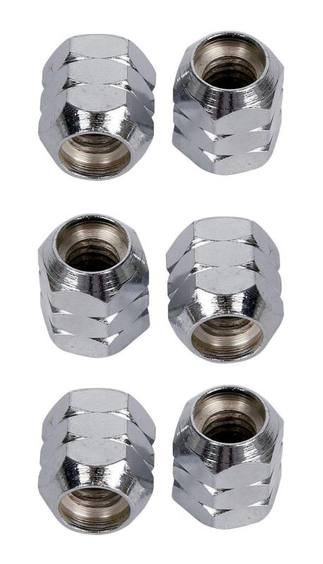 Latin Percussion Tuning lugs & tension rods accessories Tuning Nut Super Nuts 5/16'' Chrome, LP952