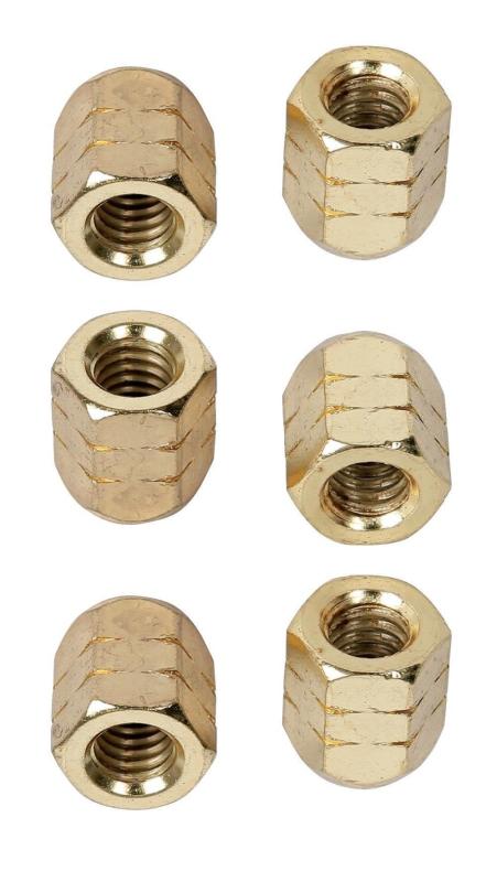 Latin Percussion Tuning lugs & tension rods accessories Tuning Nut Super Nuts 5/16'' Gold, LP952B