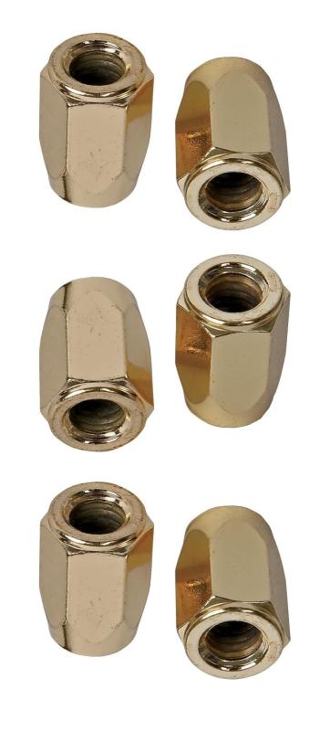 Latin Percussion Tuning lugs & tension rods accessories Tuning Nut Super Nuts 3/8'' Gold, LP952D