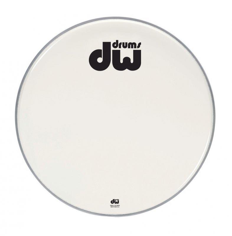 Drum Workshop Bass drum head Double A white smooth 18'' DRDHAW18K