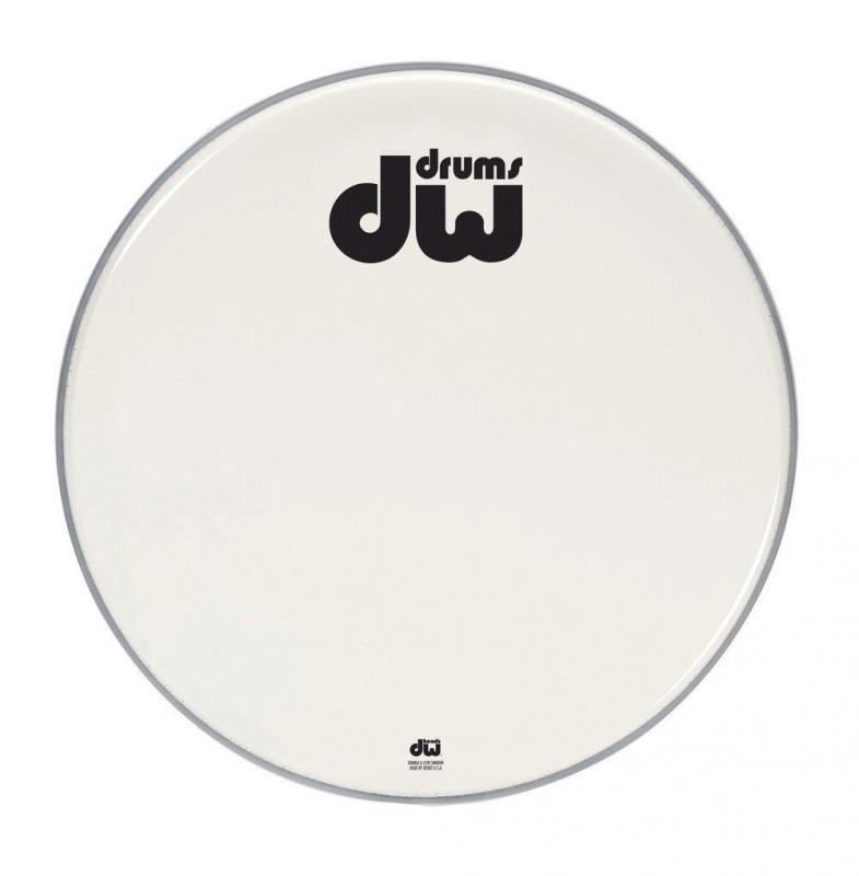 Drum Workshop Bass drum head Double A white smooth 20'' DRDHAW20K