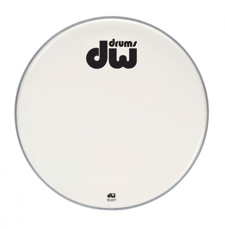 Drum Workshop Bass drum head Double A white smooth 22'' DRDHAW22K