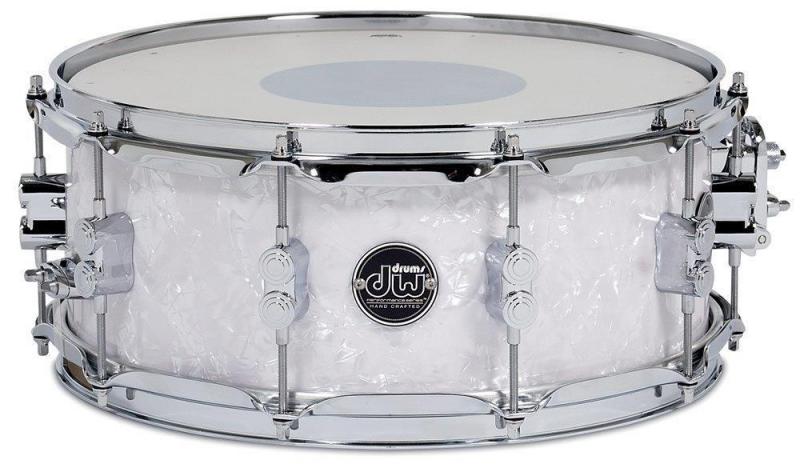 Drum Workshop Snare Drum Performance White Marine