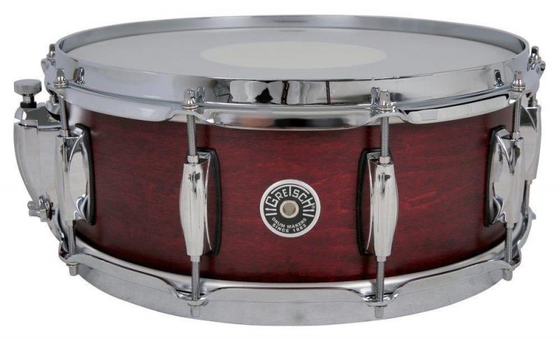 Gretsch Snare Drum USA Brooklyn Satin Black Metallic