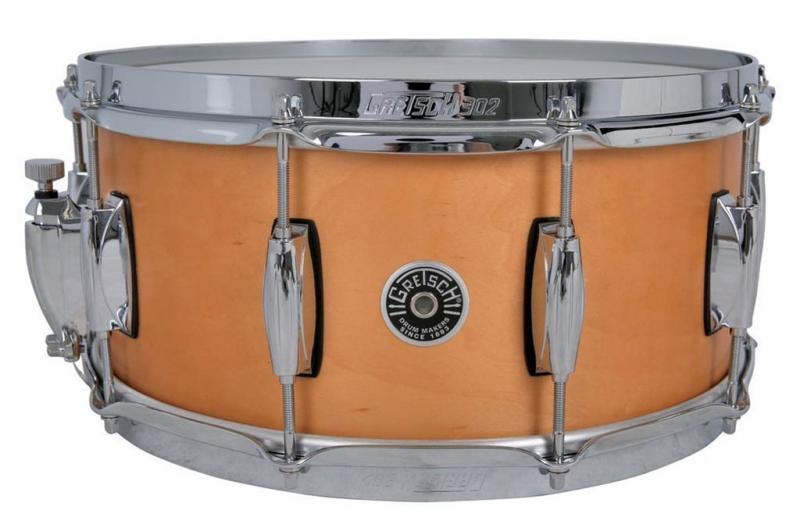 Gretsch Snare Drum USA Brooklyn, Satin Natural